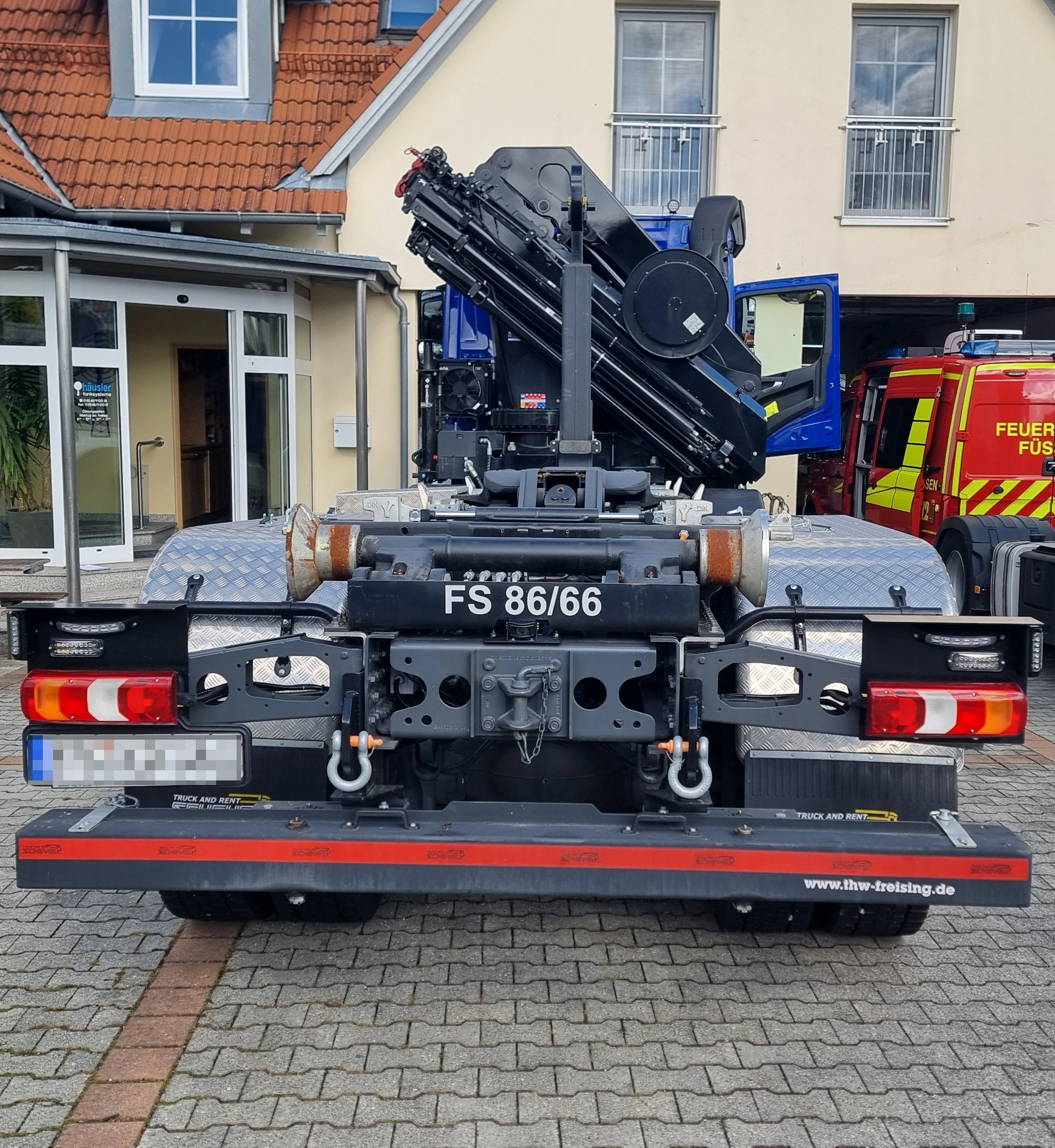 WLF Ladekran für das THW Freising