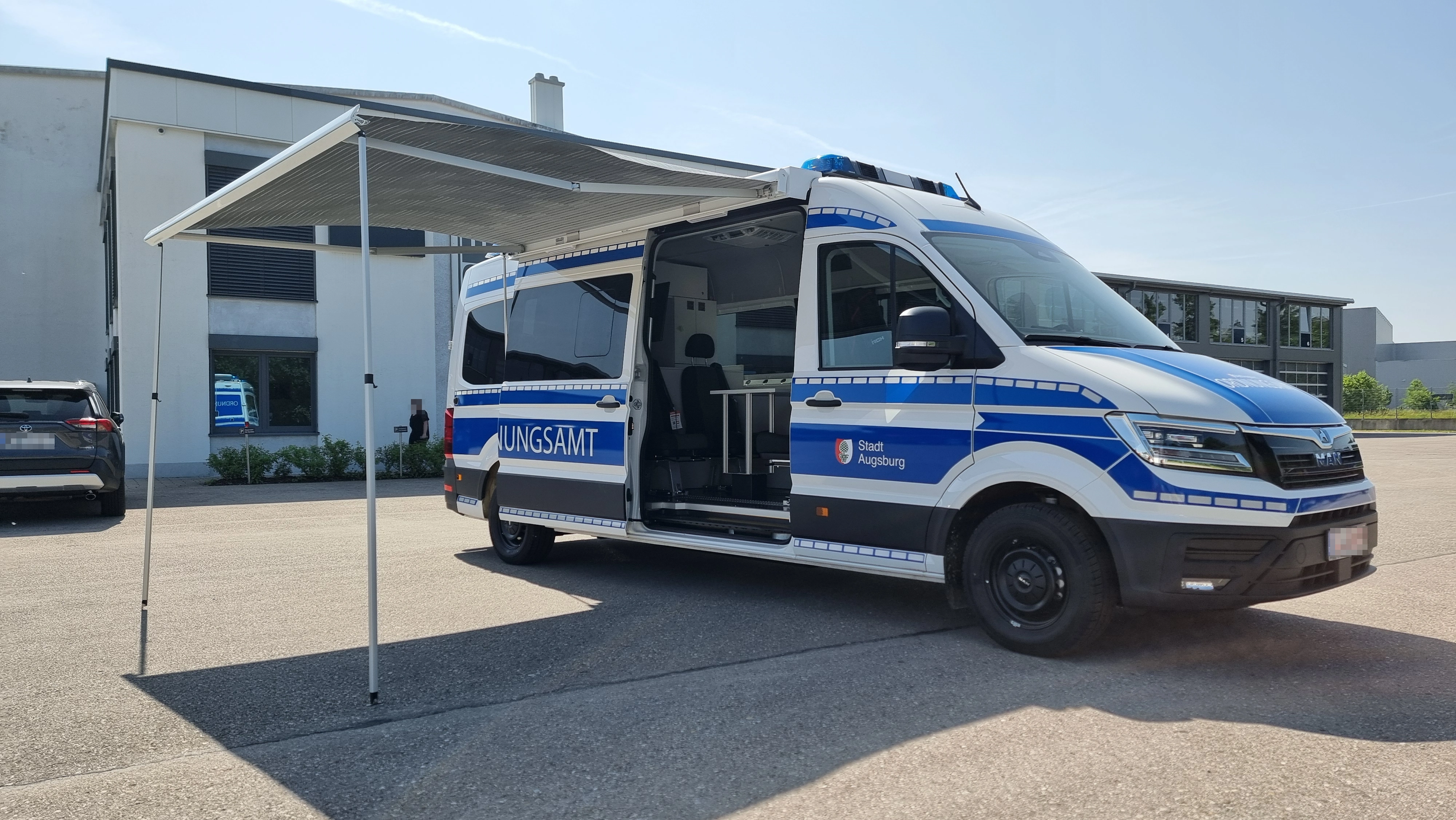 Mobile Wache für das Ordnungsamt Augsburg