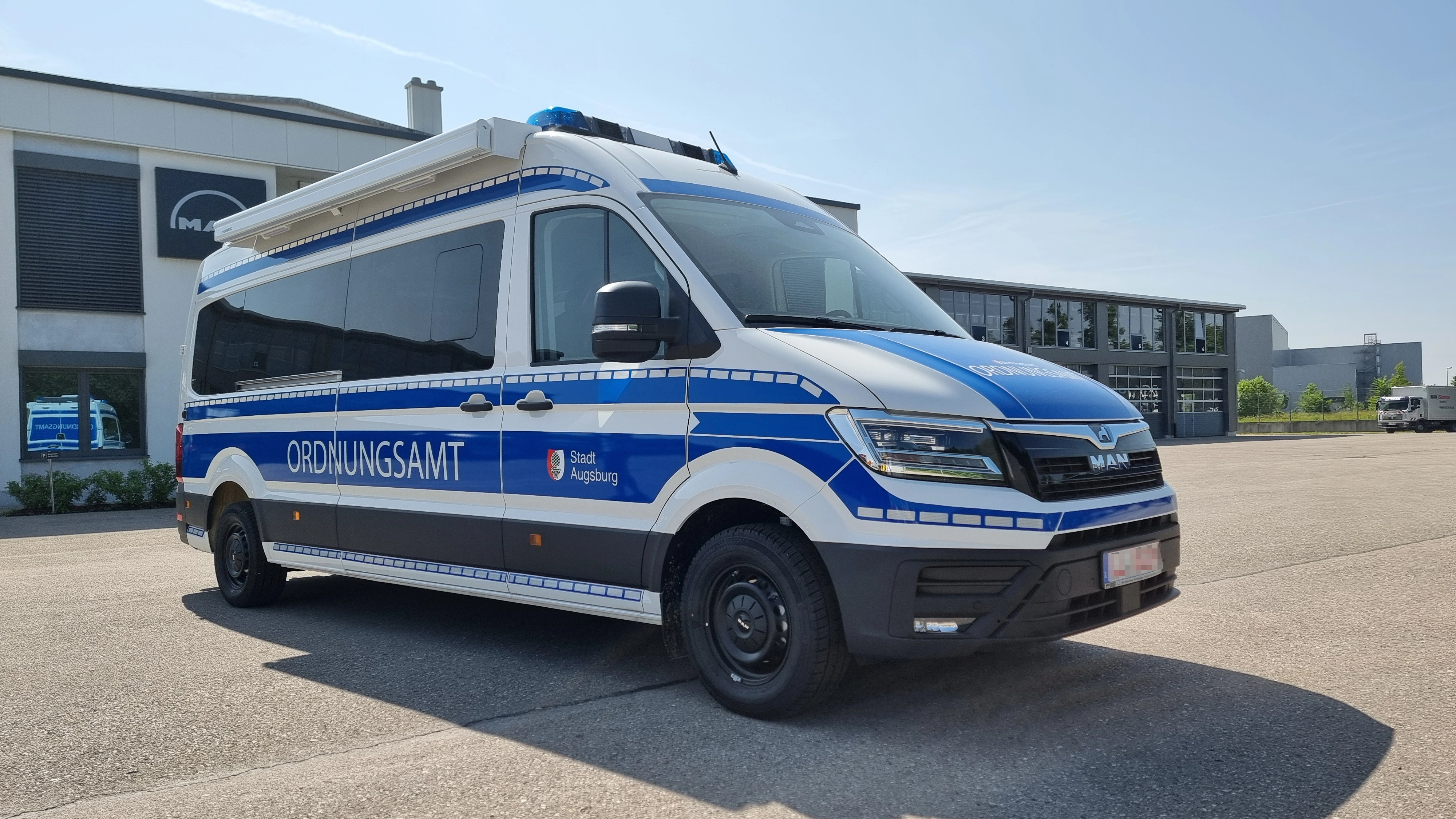 Mobile Wache für das Ordnungsamt Augsburg